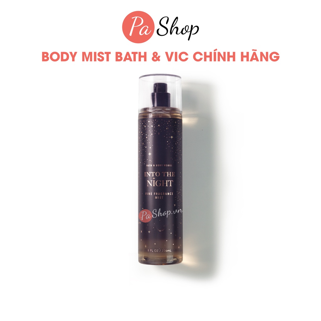 Body mist Into The Night xịt thơm toàn thân