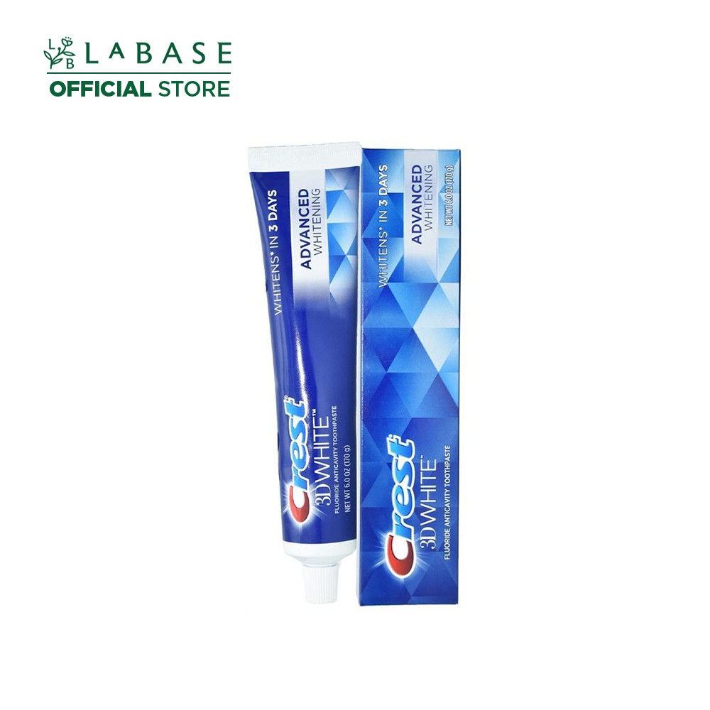 Kem Đánh Răng Crest 3D White Advanced Triple Whitening 158g