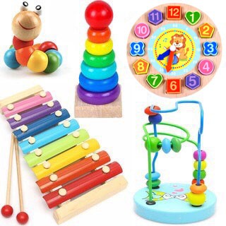 Đồ chơi gỗ cho be phát triển tư duy Đồ chơi gỗ thông minh VINATOYS