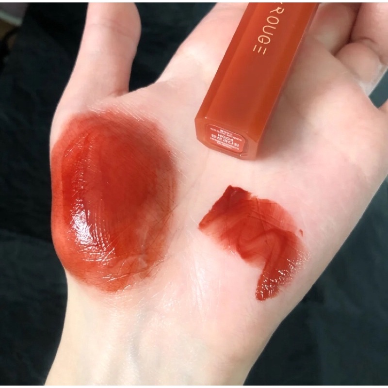 Son kem bóng lỳ Black Rouge Hafl N Hafl Water Glow [HG01-HG04 & HT01]