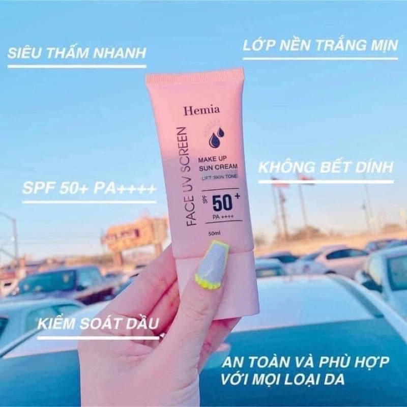 Kem Chống Nắng Hemia