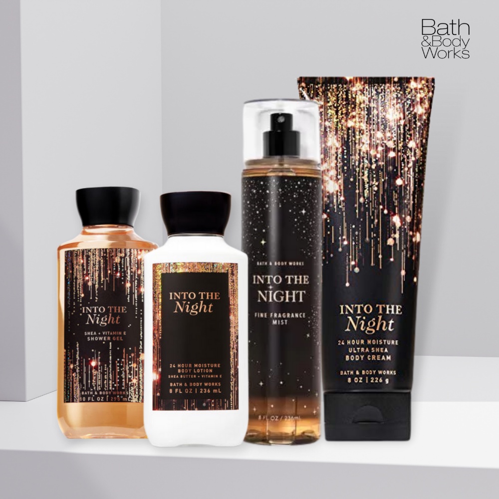 [ Mẫu Mới ] Xịt Thơm Toàn Thân Bath And Body Works Into The Night Quyến Rũ Ngọt Ngào Chai 236ml