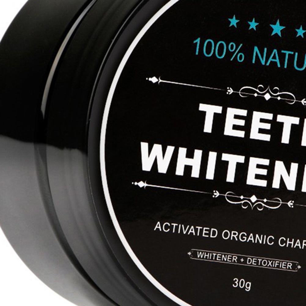 Bột than tre hoạt tính làm trắng răng chăm sóc răng miệng an toàn hiệu quả 30g
