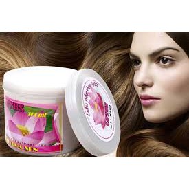Kem ủ tóc HOA SEN LOTUS LK 1000ml – Ủ hấp tóc cung cấp dưỡng chất mùi hương sen cực thơm