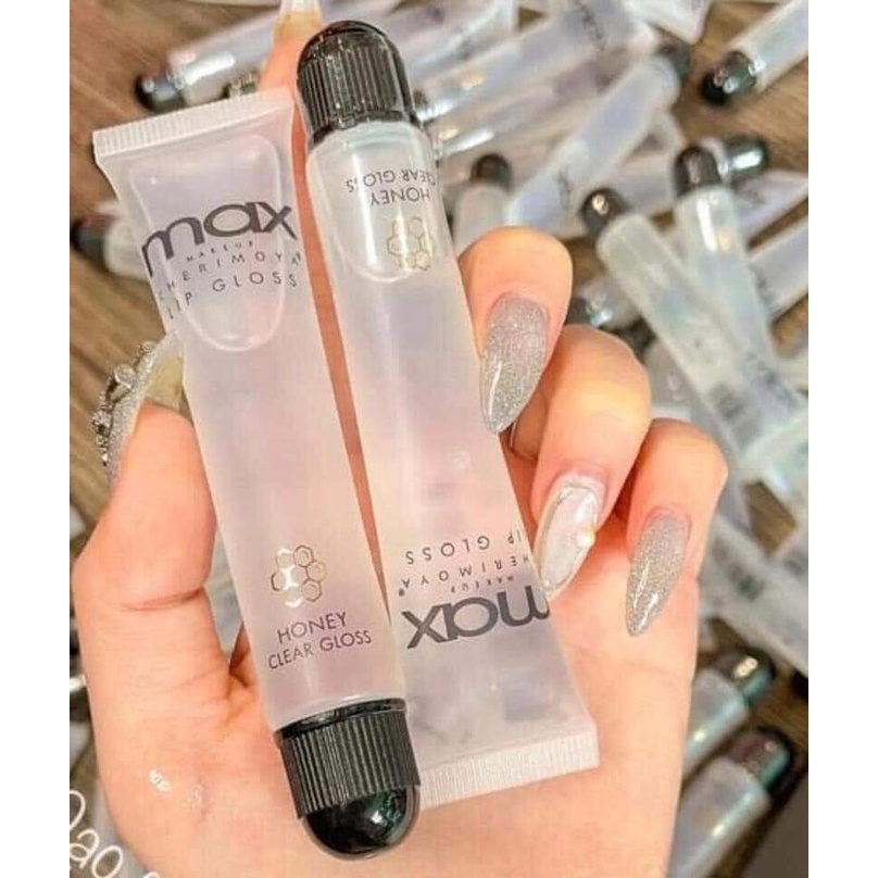 Son Bóng Max Không Màu Honey Clear Gloss chuyên dùng cho makeup