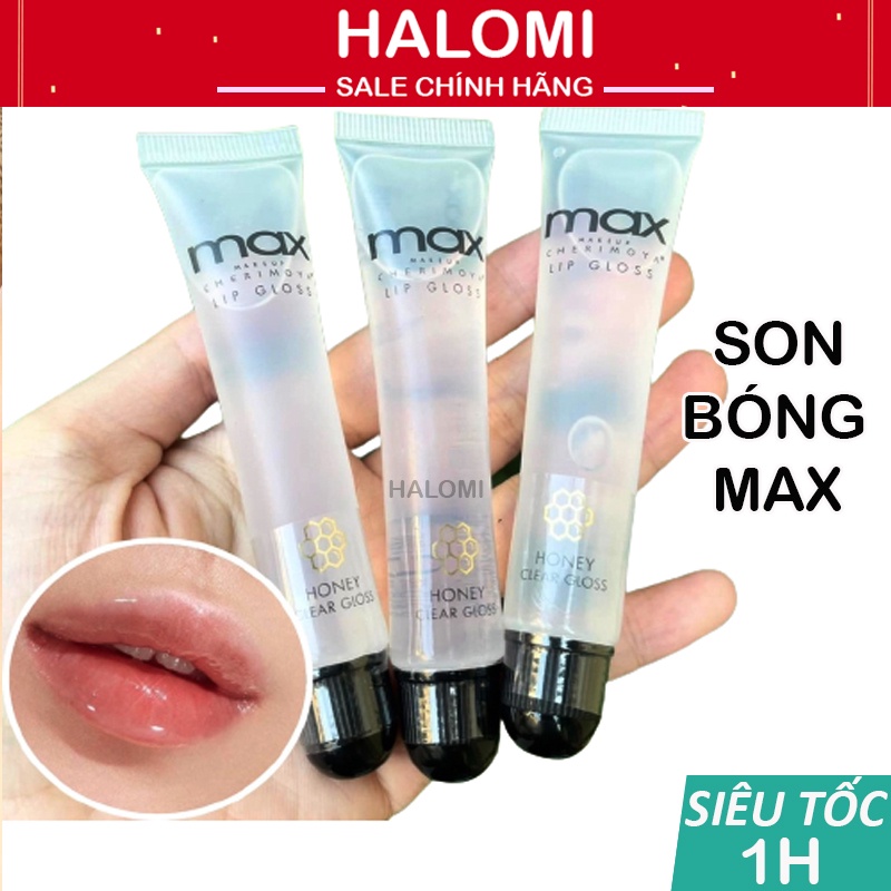 Son Bóng Max Không Màu Honey Clear Gloss chuyên dùng cho makeup