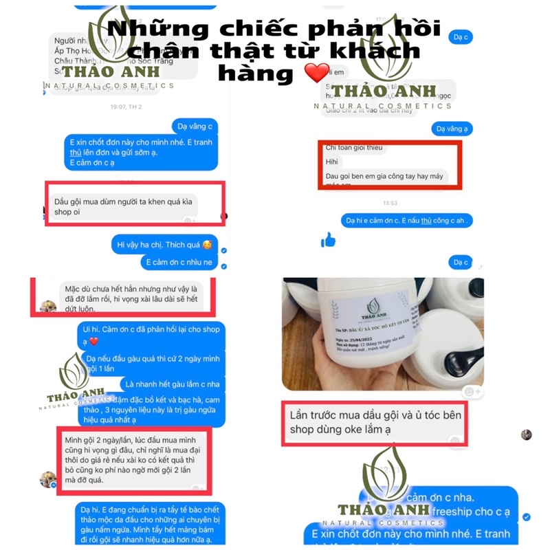 (500ml/ 1 lít) DẦU XẢ, Ủ BỒ KẾT TƠ TẰM – THẢO ANH