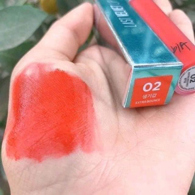 Son Bbia 02 màu đỏ cam (Bbia Last Velvet Lip Tint Version 1)