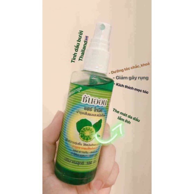 xịt mọc tóc Thái Lan dưỡng tóc chống rụng tóc tinh dầu bưởi kích mọc tóc nhanh phục hồi hư tổn tóc [𝐓𝐚̣̆𝐧𝐠 𝐦𝐚́𝐲]