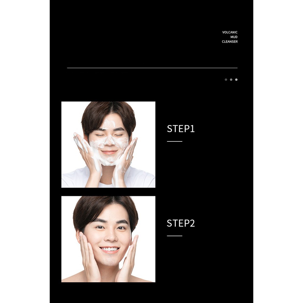 7185 B2 Sữa Rửa Mặt Dành Cho Nam Giới Image Men Ficial Cleanser 60gr Giúp Da Sạch Sâu, Trắng Sáng, Se Khít Lỗ Chân Lông
