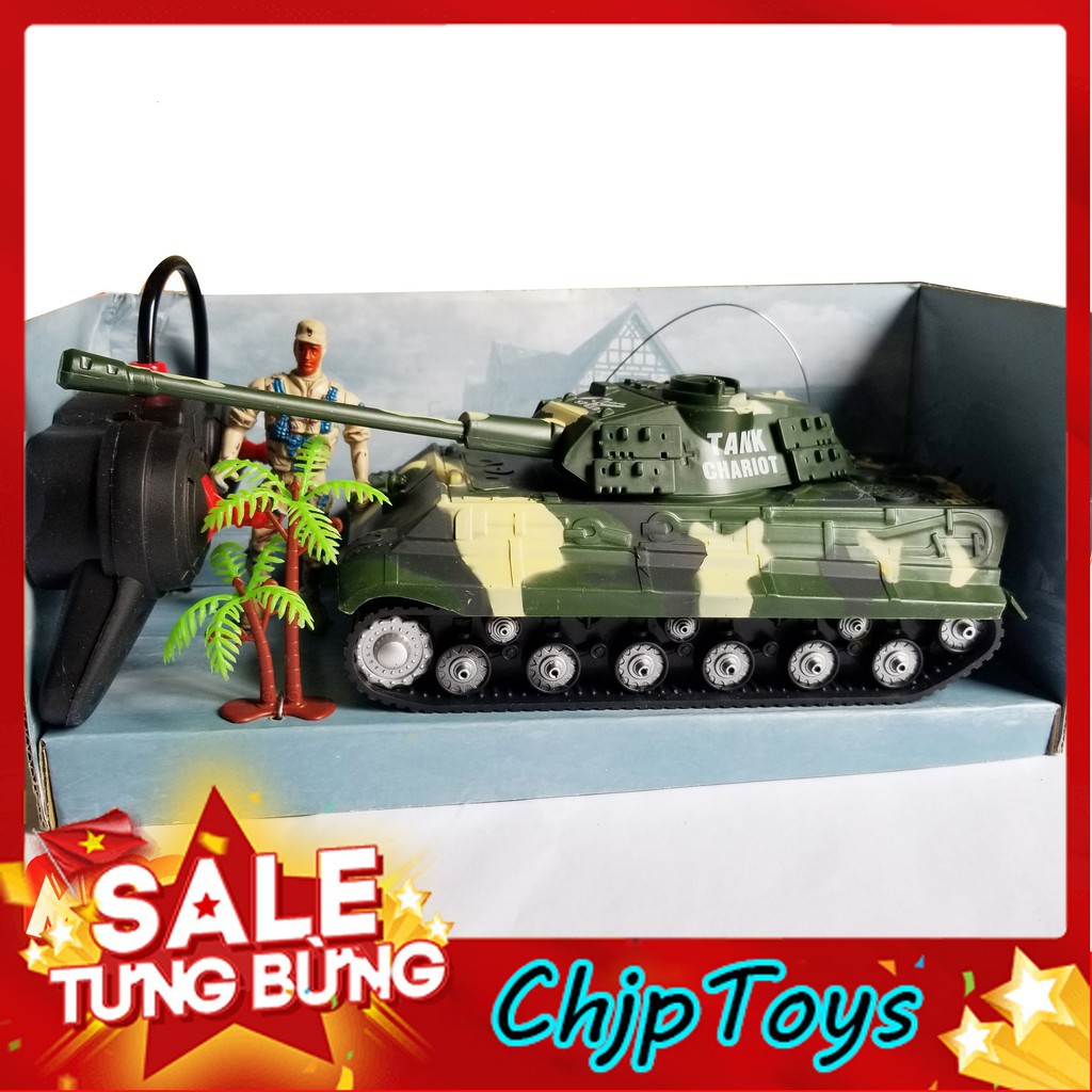 ĐỒ CHƠI TRẺ EM – XE TĂNG ĐIỀU KHIỂN TỪ XA – XE QUÂN SỰ – kingtoys99