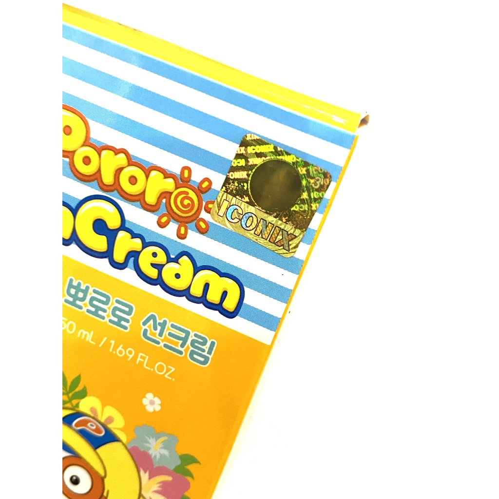 [Mẫu Mới] Kem Chống Nắng Cho Bé Pororo Sun Cream 50ml