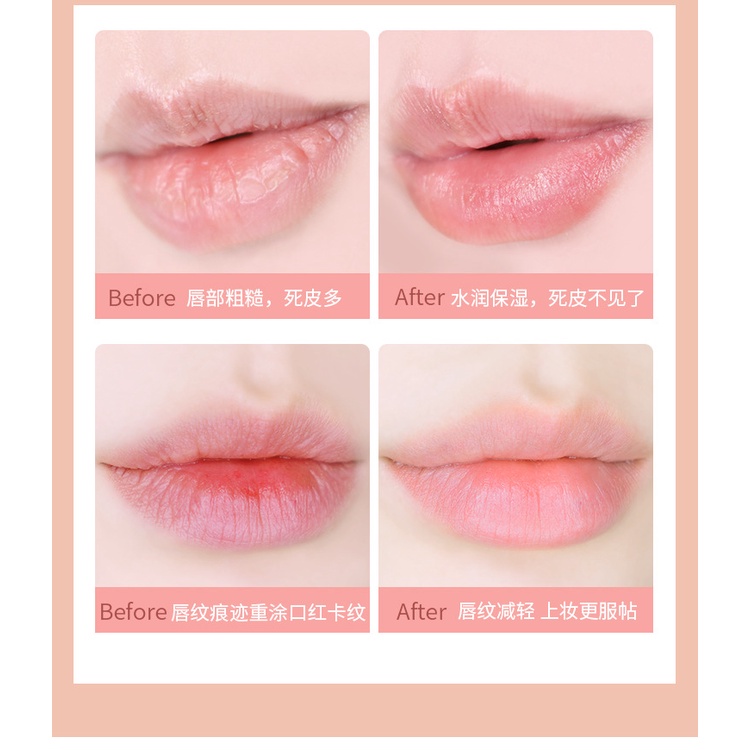 Tẩy Da Chết Môi Sủi Bọt Herorange Gecomo Dưỡng Ẩm Tiện Dụng 12g