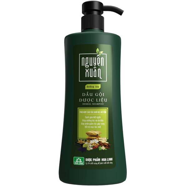 600ML+60ML Dầu gội dược liệu Nguyên Xuân dưỡng tóc SIÊU TIẾT KIỆM giá không đổi