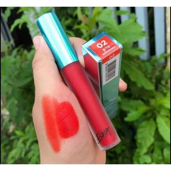 Son Bbia 02 màu đỏ cam (Bbia Last Velvet Lip Tint Version 1)