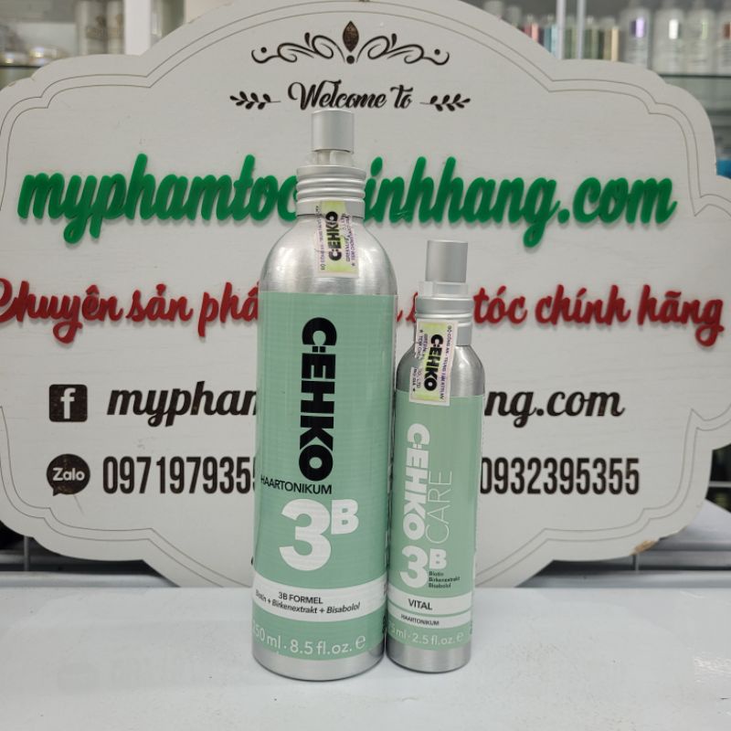 XỊT DƯỠNG MỌC TÓC CEHKO HAARTONIKUM 75ML – 250ML