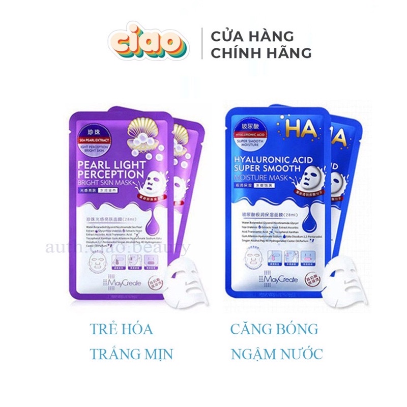 MẶT NẠ HA / 1 miếng mặt nạ HA Maycreate