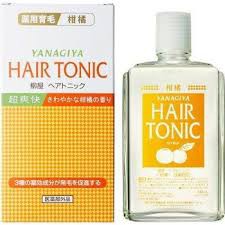 [Chính Hãng_Kèm bình xịt tóc] Tinh dầu bưởi dưỡng tóc, giúp ngăn ngừa rụng tóc Hair Tonic Yanagiya_240ml
