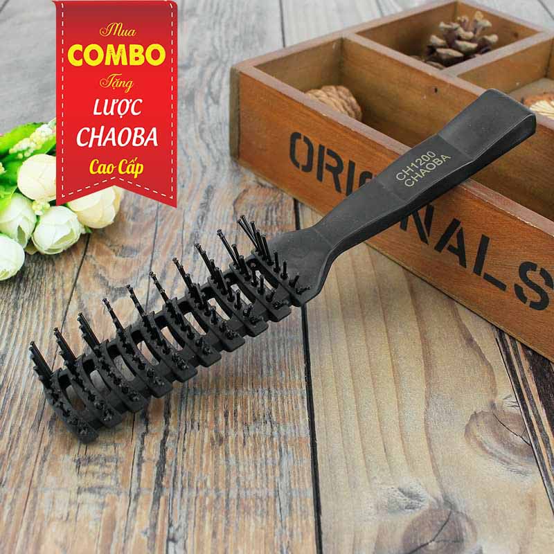 [CHÍNH HÃNG] Gôm Xịt Tóc LUXURIOUS chính hãng nhập khẩu + Tặng lược tạo kiểu cao cấp Chaoba