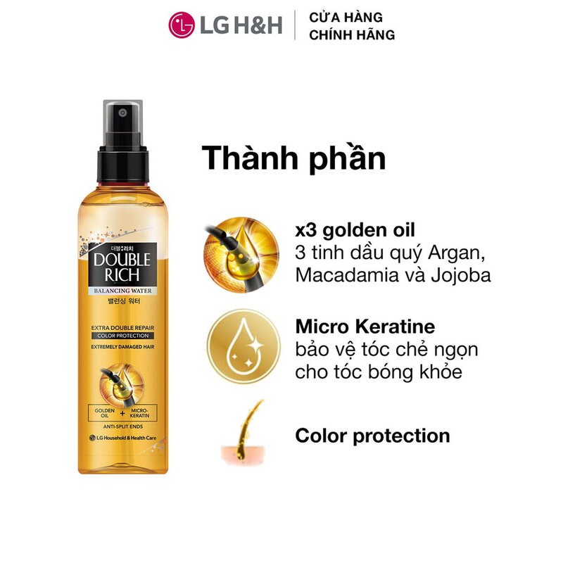 Nước Dưỡng Tóc Double Rich Double Repair 250ml Hasaki Sản phẩm chính hãng