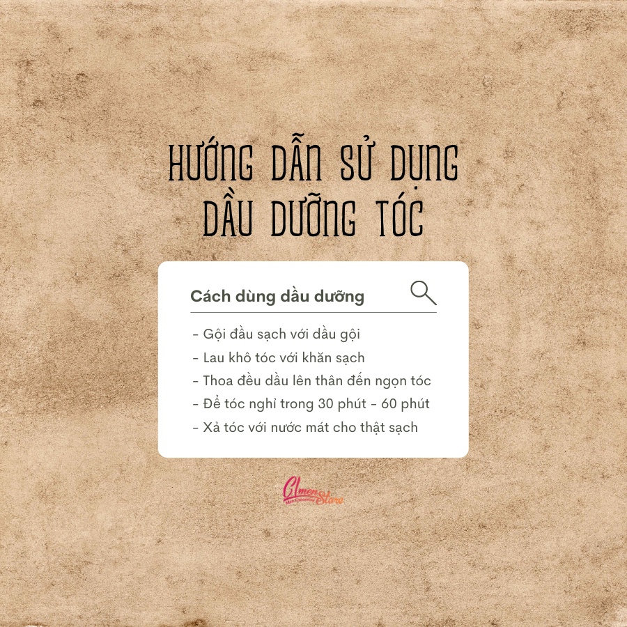 Tinh dầu dưỡng tóc kích thích mọc tóc The Original Hair Tonic – chai 100ml – Handmade
