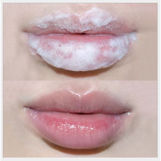 Tẩy Da Chết Môi Sủi Bọt Bubble Moisten Lip Scrub Cream Gecomo