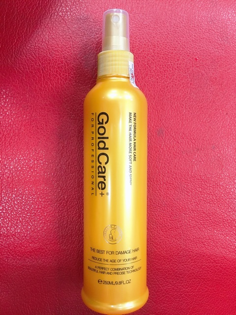 Xịt dưỡng tóc GoldCare phục hồi  Pháp