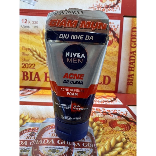 Sữa Rửa Mặt Nivea Dành Cho Nam 100g