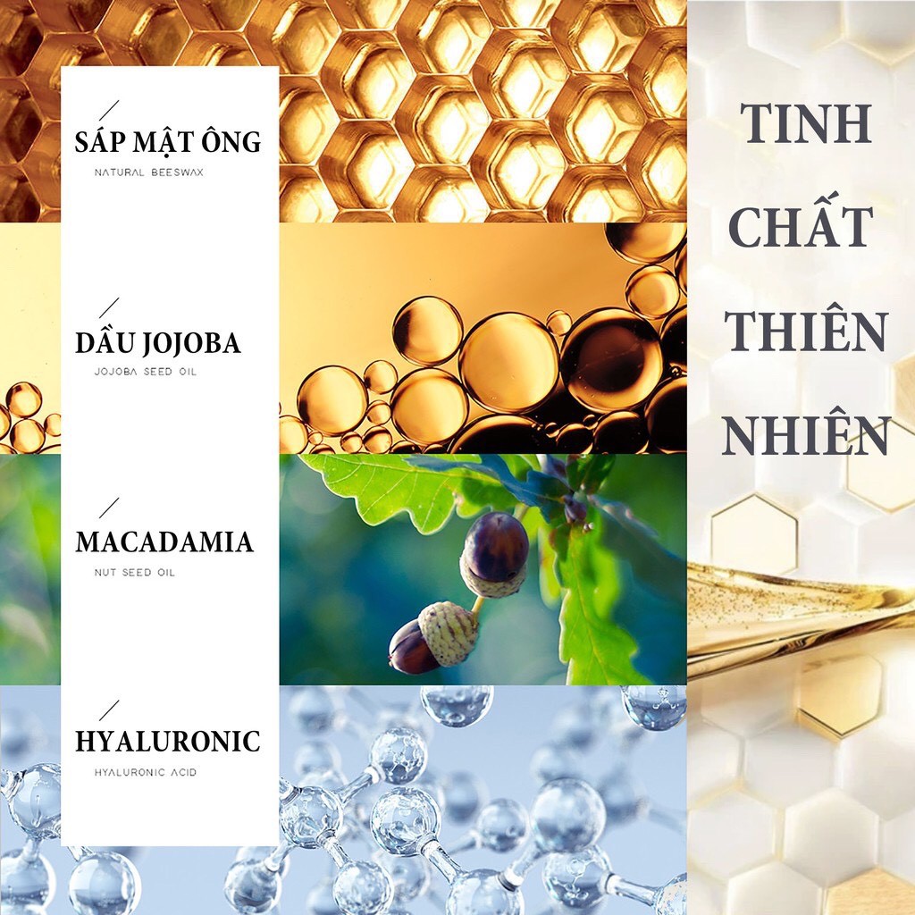 Son Dưỡng Môi Nam – Son Môi Bền Màu Dưỡng Ẩm Cho Nam Giới BlueMan – Hudu Cosmetics