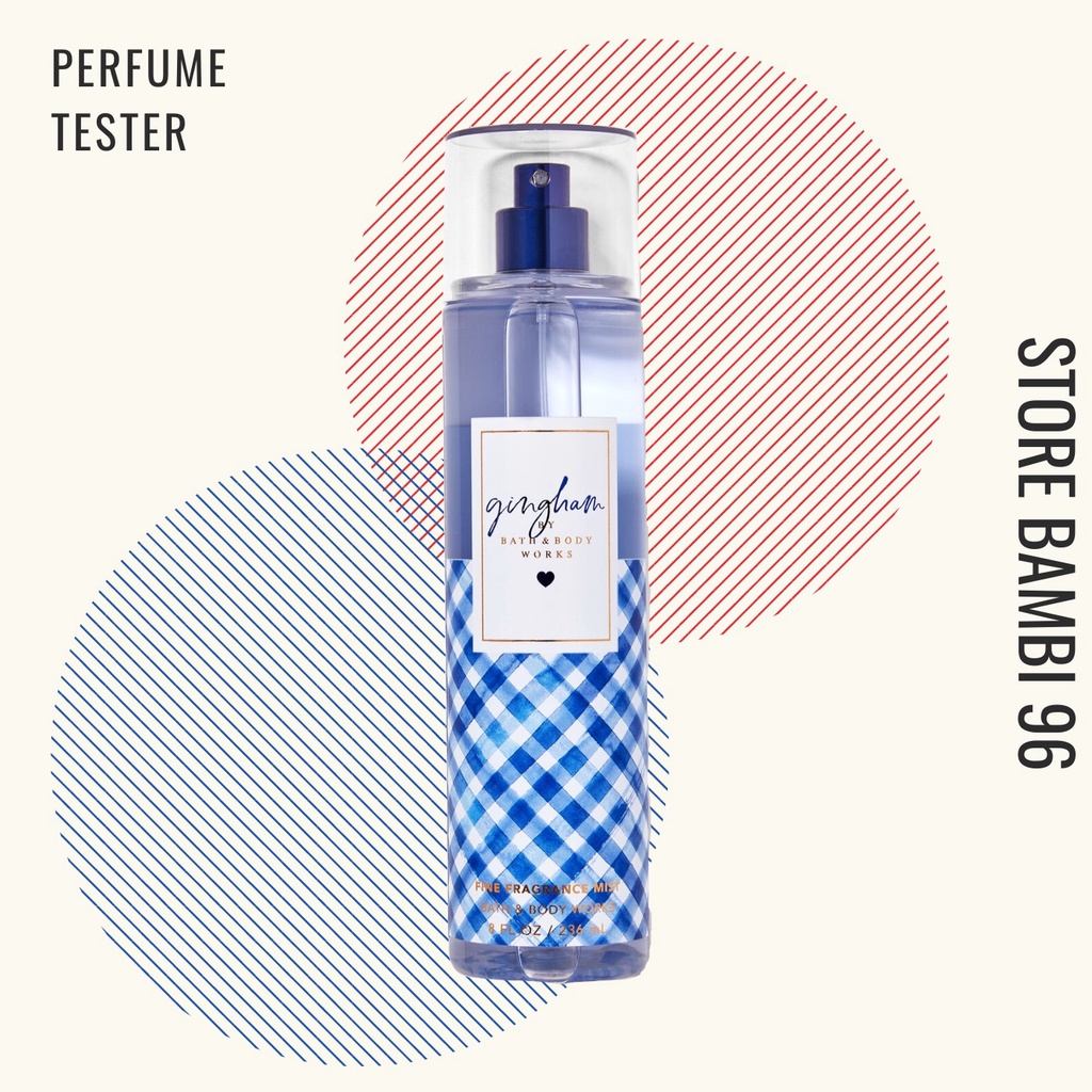 Body mist, Xịt Thơm Toàn Thân Gingham 236ml Nhẹ Nhàng, Tinh Tế