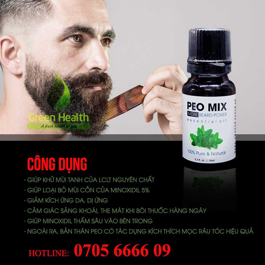 [COMBO TÊT]  Dung dịch mọc râu Minoxidil 5%