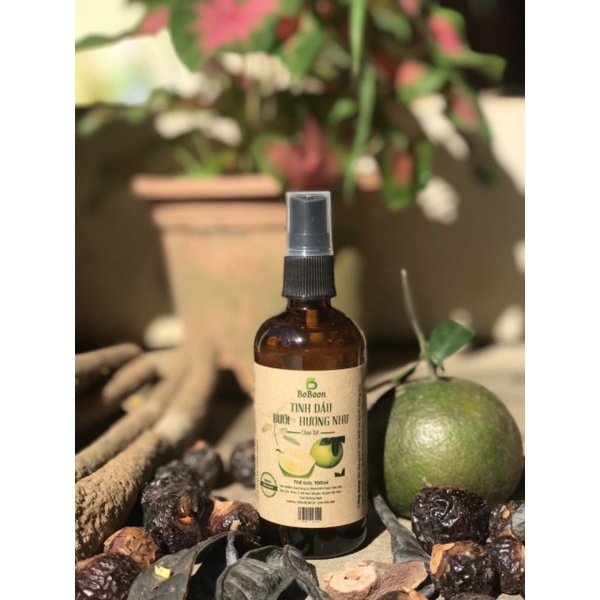 Xịt tinh dầu bưởi,xịt bưởi Boboon mọc tóc, ngăn rụng tóc, dưỡng tóc