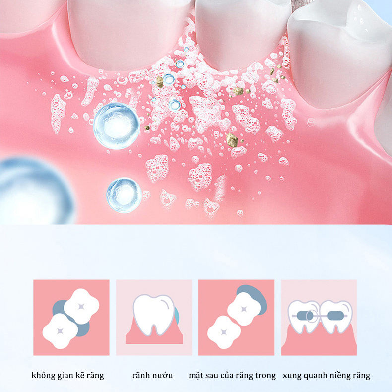 Bột trắng răng sáng chói men vi sinh HIH khử ố vàng, sạch vết ố trên răng, Cam kết trắng bật tông, dứt điểm hôi miệng, giảm viêm nha chu 2 tuần với bột đánh răng