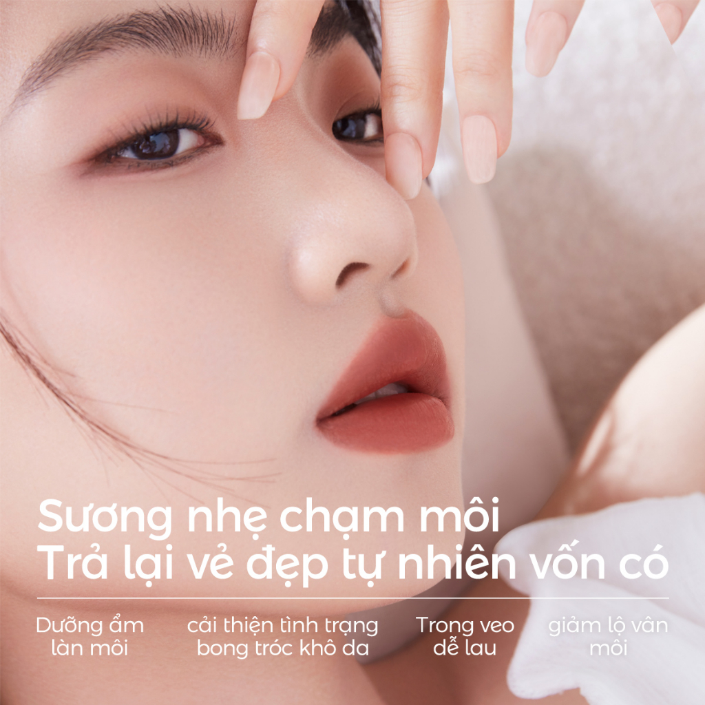 Serum môi Carslan Son kem lì Dưỡng Môi Giảm Nếp Nhăn Chăm Sóc Môi 4.5g