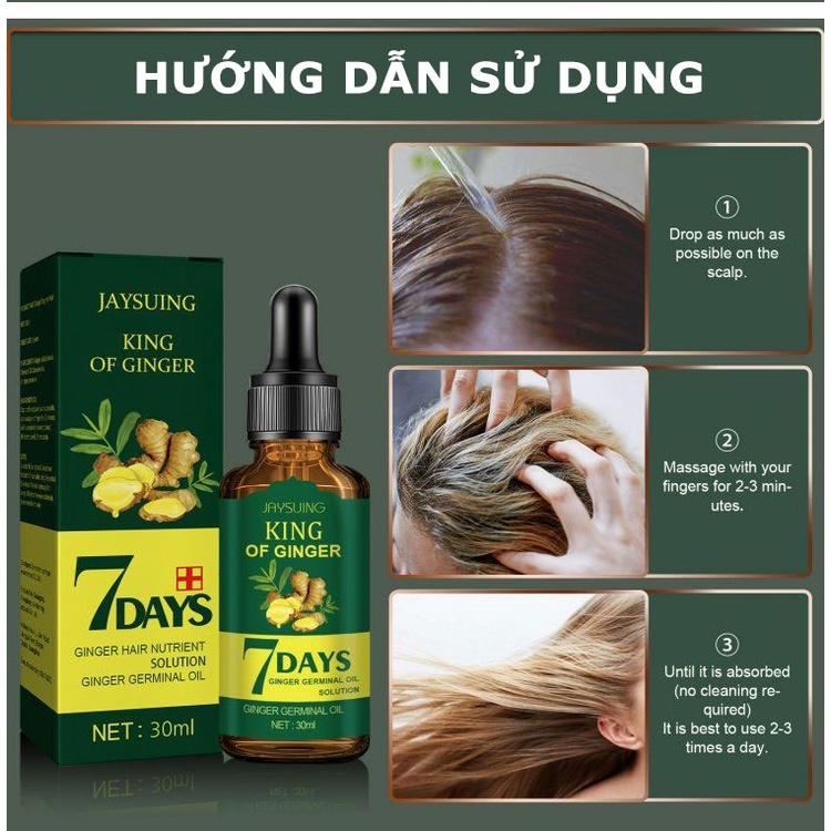 ❤️100% Chính Hãng❤️（Hiệu quả sau 7 ngày）Serum mọc tóc Tinh chất dưỡng tóc Tinh Chất Chống Rụng Tóc 30ml kích thích mọc tóc nhanh làm dàygiúp giảm rụng tóc giải quyết vấn đề rụng tóc do lão hóa / hói đầu sau sinh