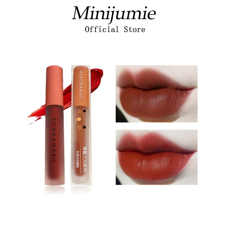 Minijumie Son Môi herorange Màu Lì Siêu Mềm Mịn