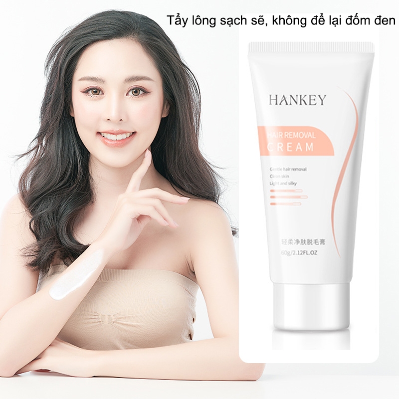 Kem tẩy lông  vĩnh viễn không gây kích ứng 60g Kem tẩy lông tẩy lông vùng kín, nách, tay, chân, triệt lông an toàn A288