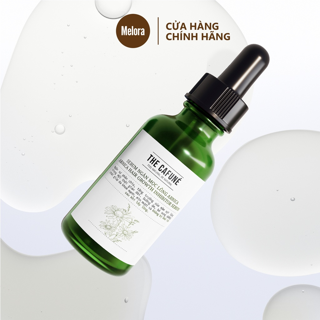 Combo Kem Tẩy Lông và Serum triệt Lông Chính hãng The Cafuné an toàn cho vùng kín, bikini, chân, tay, nách 100ml