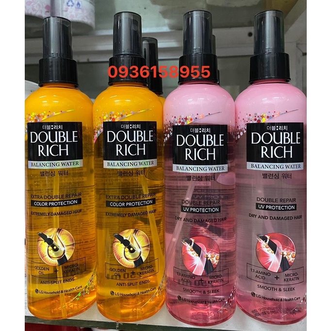 Xịt Dưỡng Tóc Double Rich 250ml