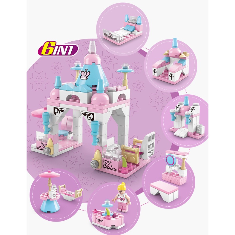 BỘ ĐỒ CHƠI XẾP HÌNH Mô Hình Xe OTO Cảnh Sát SWAT, Lắp Ghép Xe Cứu Hỏa, Lắp Ráp Máy Bay, Đồ Chơi Xe Tăng
