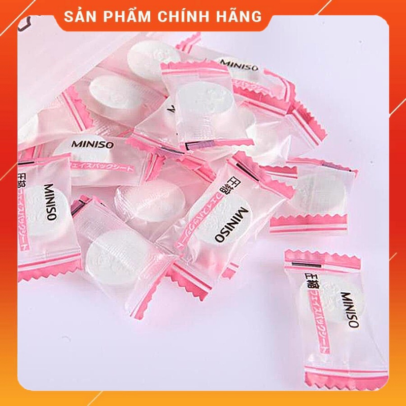 Mặt Nạ Viên Giấy – Mặt Nạ Nén Miniso