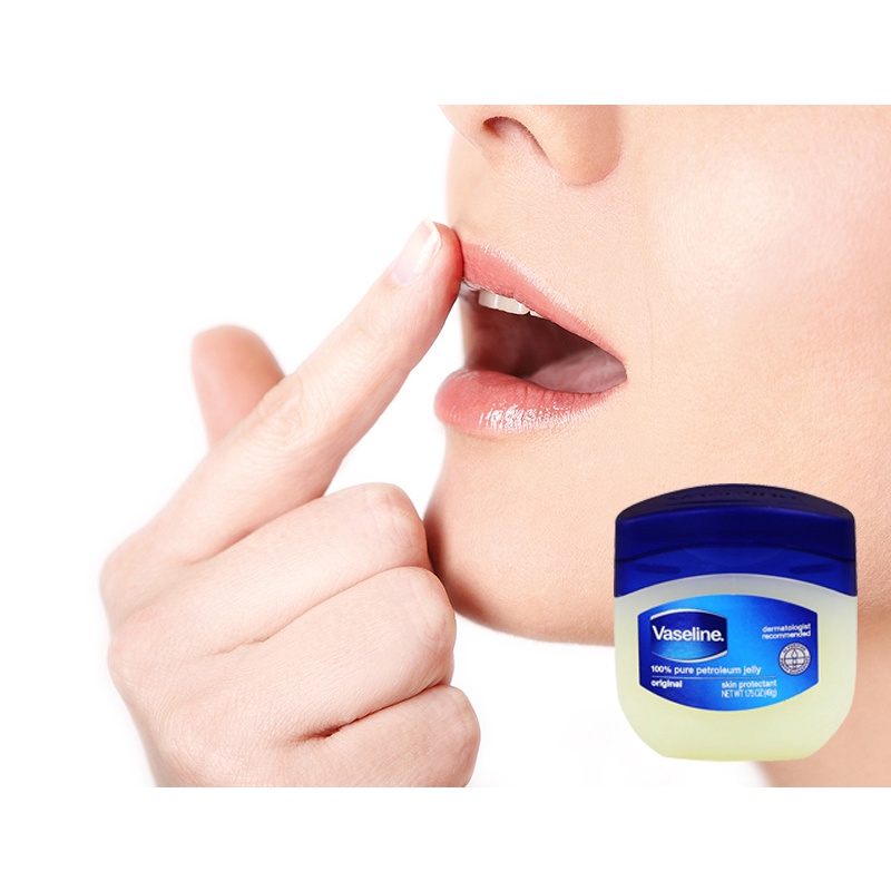 Sáp dưỡng ẩm Vaseline Mỹ 100% Pure Petroleum Jelly Original 49g, 50g, 100g – Đa Năng