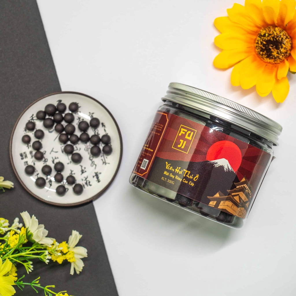 Hà Thủ Ô Mật Ong Rừng Fuji 300G Viên Hoàn Tốt Cho Tóc Và Sức Khỏe, Viên Uống Hà Thủ Ô Mật Ong Rừng Cao Cấp