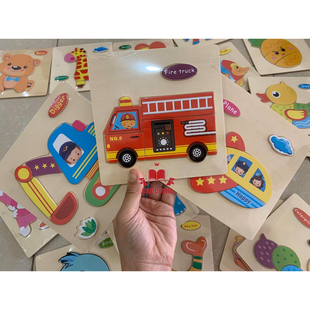 TRANH GHÉP 3D- ĐỒ CHƠI GHÉP HÌNH CHO BÉ- ĐỒ CHƠI TRÍ TUỆ