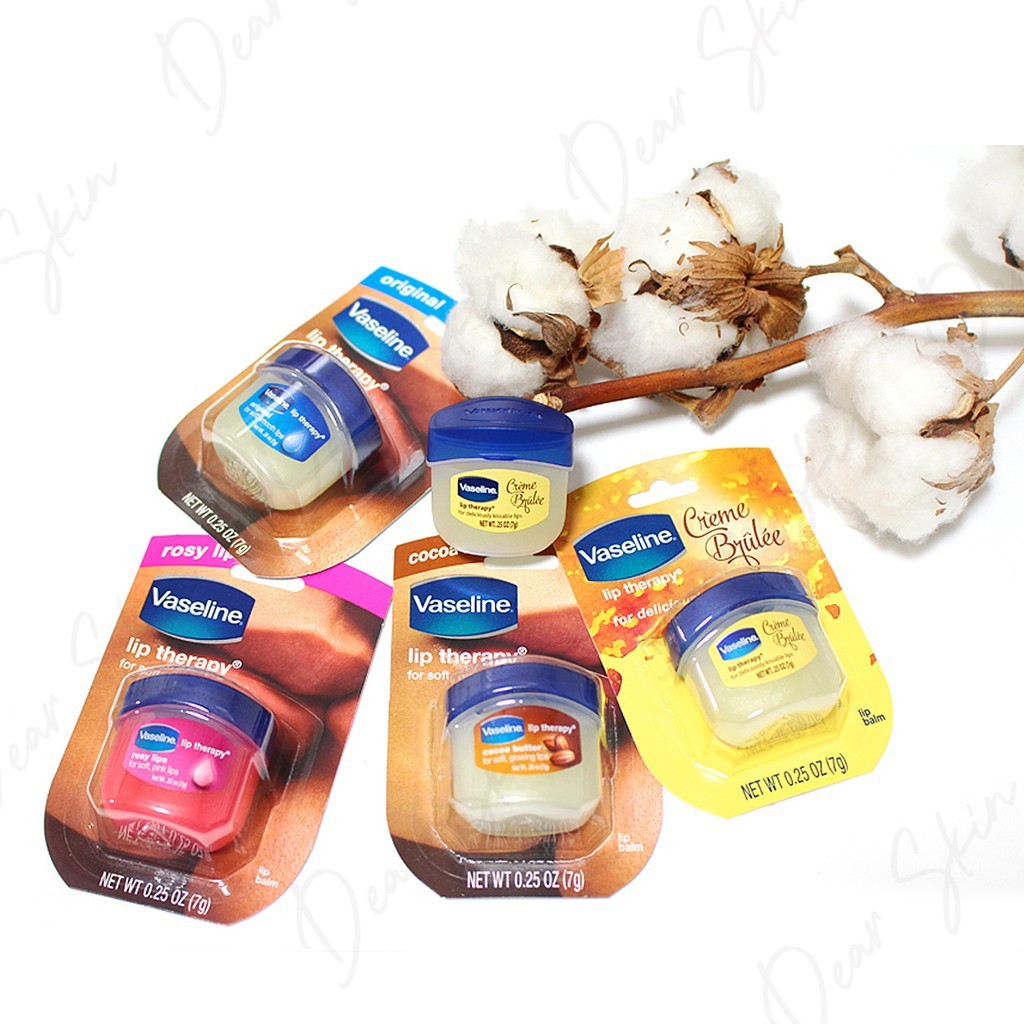 [NK Mỹ] Sáp Dưỡng Môi Vaseline 7g Hồng xinh I Mềm mịn I Ngọt ngào – TD Shop