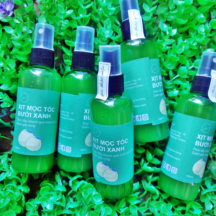 【Bán sỉ】Xịt tinh dầu Bưởi Xanh hổ trợ mọc tóc giảm rụng -làm dày tóc 🍀 Sieuthitumo 🍀