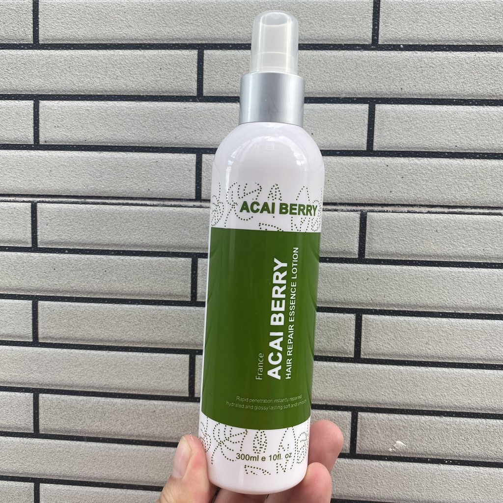 Xịt Dưỡng Phục Hồi Tóc Hư Tổn Collagen Acai Berry 300ml – Giúp Tóc Mềm Mượt, Bóng Đẹp Hơn