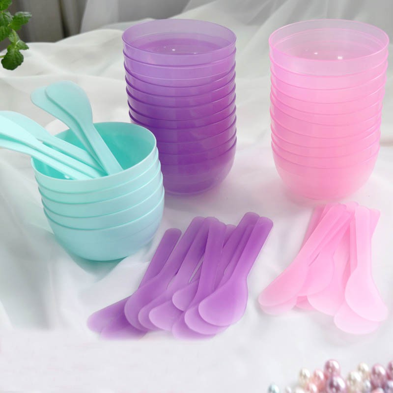 Bát Trộn Mặt Nạ, Que Trộn Mặt Nạ, Cọ Quét Đắp Mặt Nạ – Dụng Cụ Làm Mask