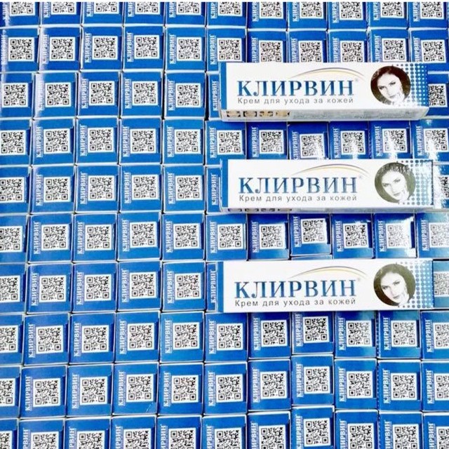 Kem xóa mờ sẹo Nga Klirvin – date mới nhất – Kem sẹo Nga