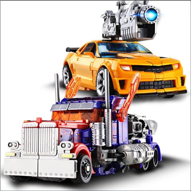Đồ chơi robot siêu nhân biến hình oto lắp ráp Transformer, Optimus – Bumblebee TEEMO XE03